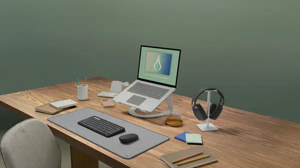 Logitech 920-012257 clavier Souris incluse Universel RF sans fil + Bluetooth QWERTY Nordique Graphit - Clavier - visuel 9