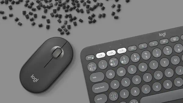 Logitech 920-012257 clavier Souris incluse Universel RF sans fil + Bluetooth QWERTY Nordique Graphit - Clavier - visuel 10