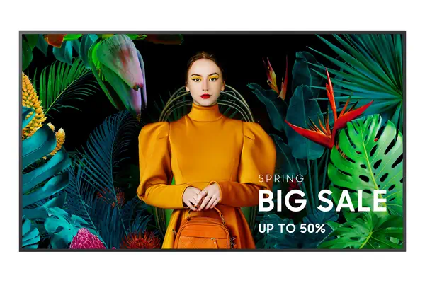 Samsung LH85QMCEBGCXEN - Ecran Numérique Interactif Samsung - visuel 1 - hello RSE - Profitez de tonalités naturelles avec la puissante 4K
