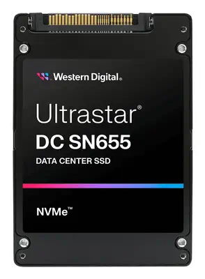 Western Digital Ultrastar DC SN655 7,86 To U.3 PCI Express 4.0 NVMe TLC 3D NAND - Disque dur SSD - visuel 2