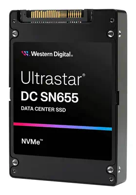 Western Digital Ultrastar DC SN655 7,86 To U.3 PCI Express 4.0 NVMe TLC 3D NAND - Disque dur SSD - visuel 1