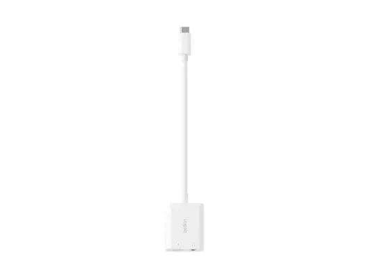 BELKIN Rockstar 3.5mm Audio + USB-C Charge Adapter - Belkin - Câble USB - visuel 2