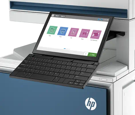 HP LaserJet Workflow Clavier UK - visuel 1
