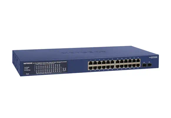 NETGEAR GS724TP-300EUS commutateur réseau Géré L2/L3/L4 Gigabit Ethernet (10/100/1000) Connexion Eth - Netgear - Switchs et Hubs - visuel 1