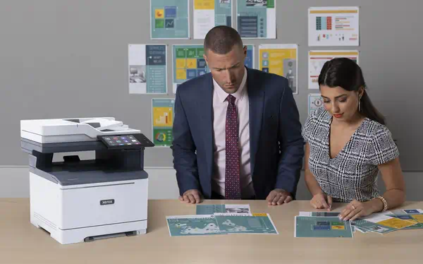 Xerox VersaLink C415 A4 40 ppm Xerox - visuel 1 - hello RSE - Travaillez plus intelligemment en jetant un pont entre les mondes du papier et du numérique tout en automatisant les tâches courantes et répétitives.