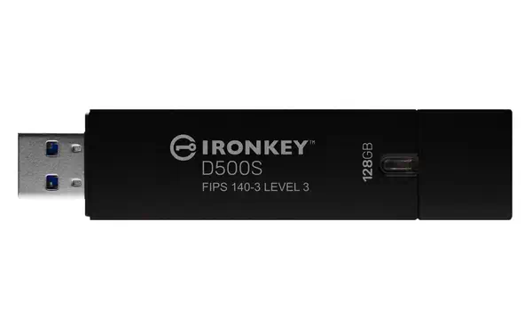 128 Go IronKey D500S FIPS 140-3 Lvl 3 AES-256 - Kingston - Adaptateur stockage - visuel 3