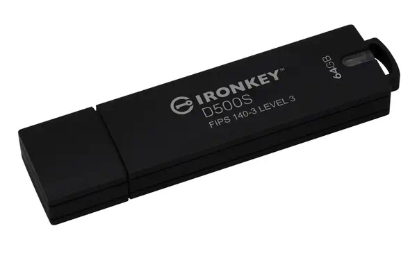64 Go IronKey D500S FIPS 140-3 Lvl 3 AES-256 - Kingston - Adaptateur stockage - visuel 4