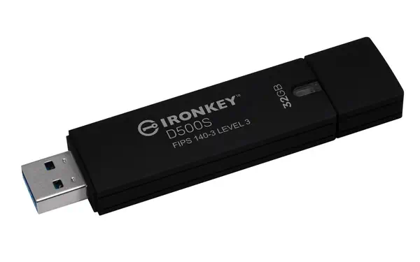 32 Go IronKey D500S FIPS 140-3 Lvl 3 AES-256 - Kingston - Adaptateur stockage - visuel 7