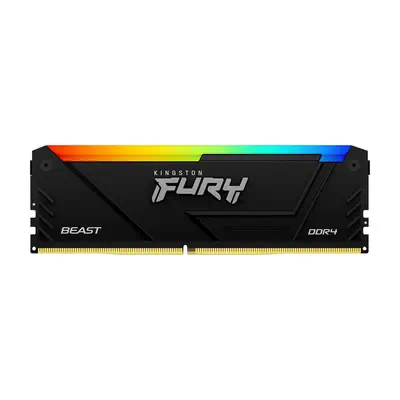 64GB 3200MT/s DDR4 CL16 DIMM (Kits de 2) FURY Beast RGB - Kingston - Mémoire - visuel 2