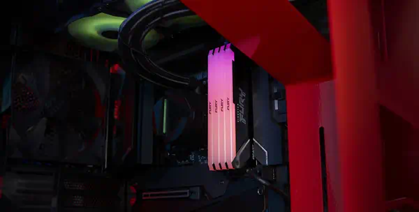 16GB 3200MT/s DDR4 CL16 DIMM (Kits de 2) Kingston - visuel 1 - hello RSE - Intel XMP-ready