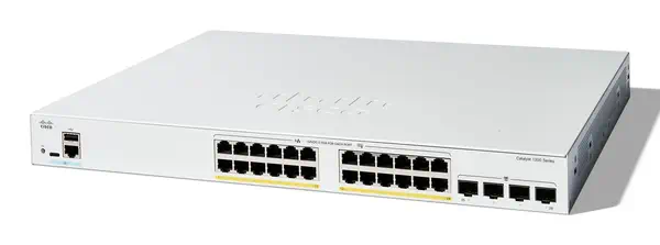 Cisco C1200-24FP-4G commutateur réseau Géré L2/L3 Gigabit Ethernet (10/100/1000) Blanc - Switchs et Hubs - visuel 3