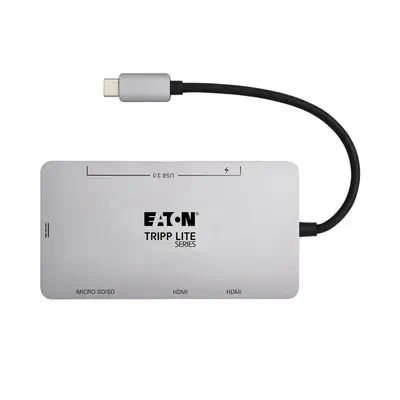 Tripp Lite U442-DOCK8-GG station d'accueil Avec fil USB Tripp Lite - visuel 1 - hello RSE - Conception compacte et durable