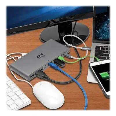 Tripp Lite U442-DOCK4-INT station d'accueil Avec fil USB Tripp Lite - visuel 1 - hello RSE - Capacités de mise en réseau avancées