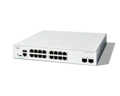 Cisco C1200-16T-2G commutateur réseau Géré L2/L3 Gigabit Ethernet Cisco - visuel 1 - hello RSE - SIMPLICITÉ