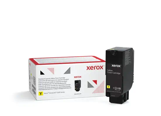 Revendeur officiel Cartouche de toner Jaune de Capacité standard Xerox