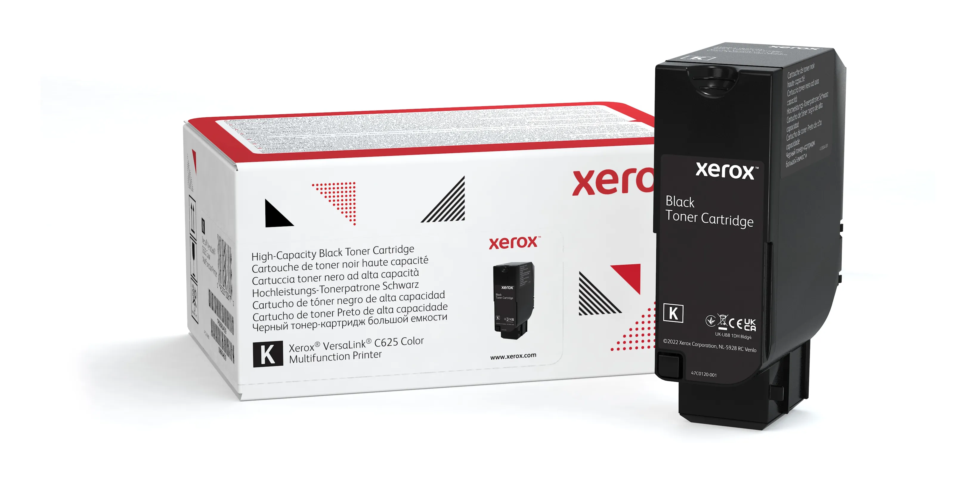 Vente Toner XEROX VersaLink C625 Black High Capacity Toner Cartridge sur hello RSE
