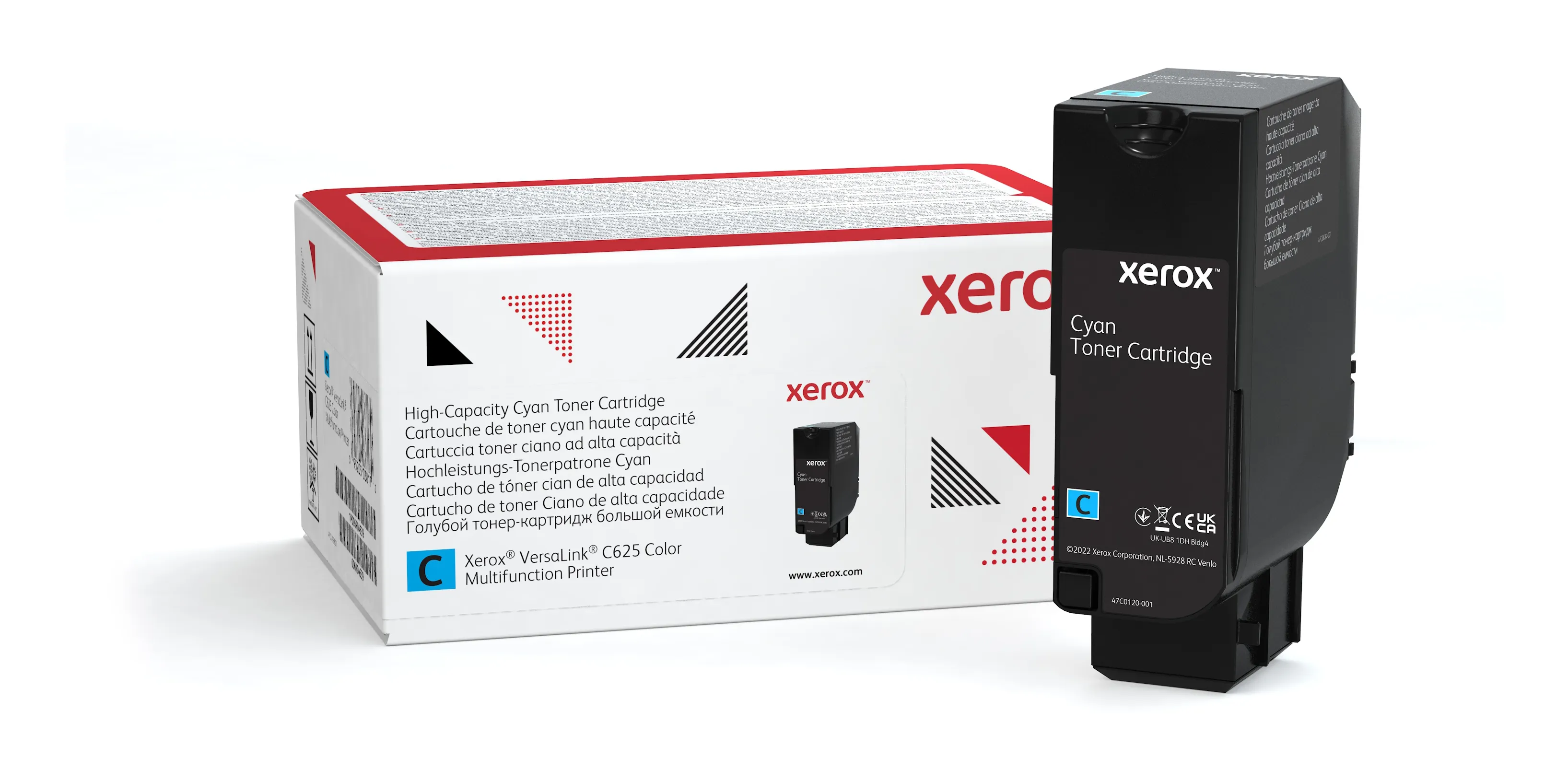 Achat XEROX VersaLink C625 Cyan High Capacity Toner Cartridge au meilleur prix