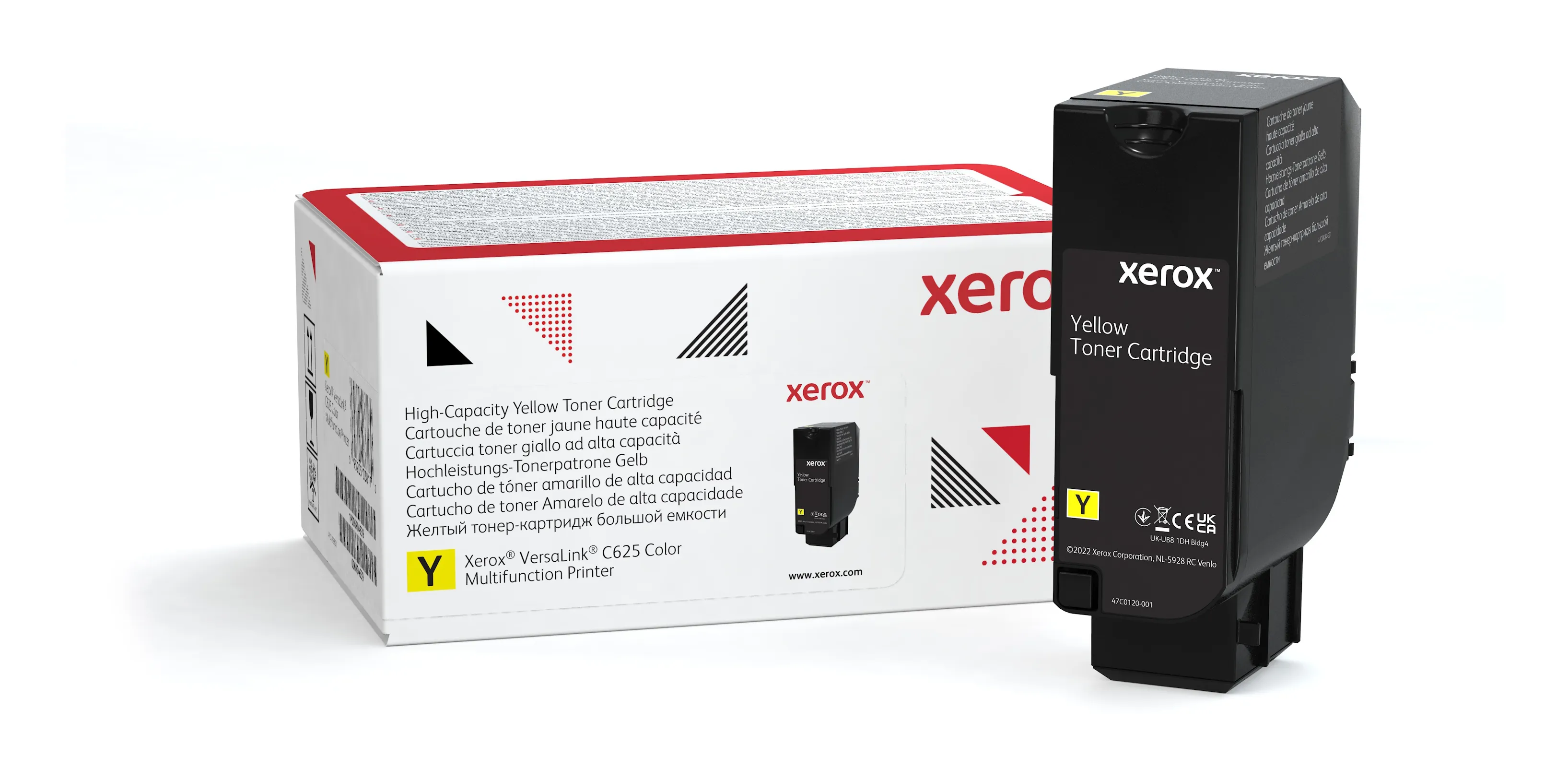 Achat XEROX VersaLink C625 Yellow High Capacity Toner Cartridge au meilleur prix