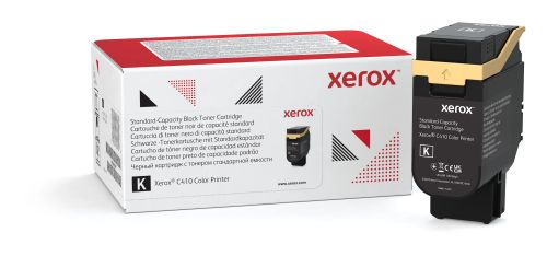 Vente Toner Cartouche de toner Noir de Capacité standard Xerox Imprimante couleur Xerox® C410​/​multifonctions Xerox® VersaLink® C415 (2400 pages) - 006R04677 sur hello RSE