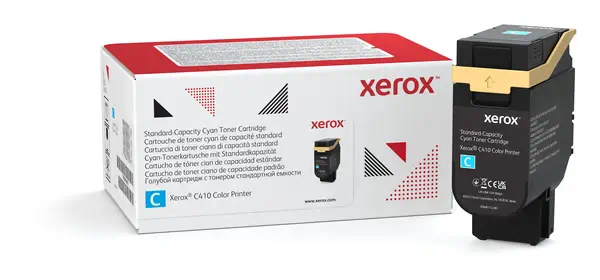 Cartouche de toner Cyan de Capacité standard Xerox Imprimante couleur Xerox® C410​/​multifonctions X - Toner - visuel 1