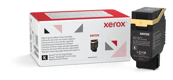 Cartouche de toner Noir de Grande capacité Xerox Imprimante couleur Xerox® C410​/​multifonctions Xer - Toner - visuel 1