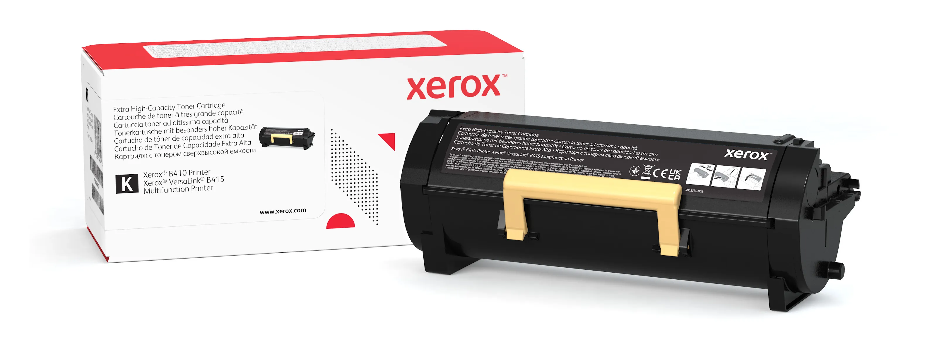 Revendeur officiel Cartouche de toner Noir de Très haute capacité Xerox