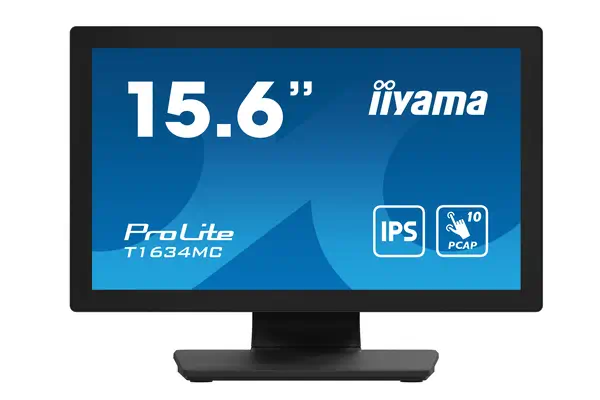 iiyama ProLite T1634MC-B1S écran plat de PC 39,6 cm (15.6") 1920 x 1080 pixels Full HD LED Écran tac - Ecran Ordinateur - visuel 1