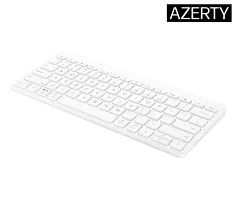 350 WHT Compact Multi-Devic - Tastatur - Bluetooth 5 - HP - Clavier - visuel 7