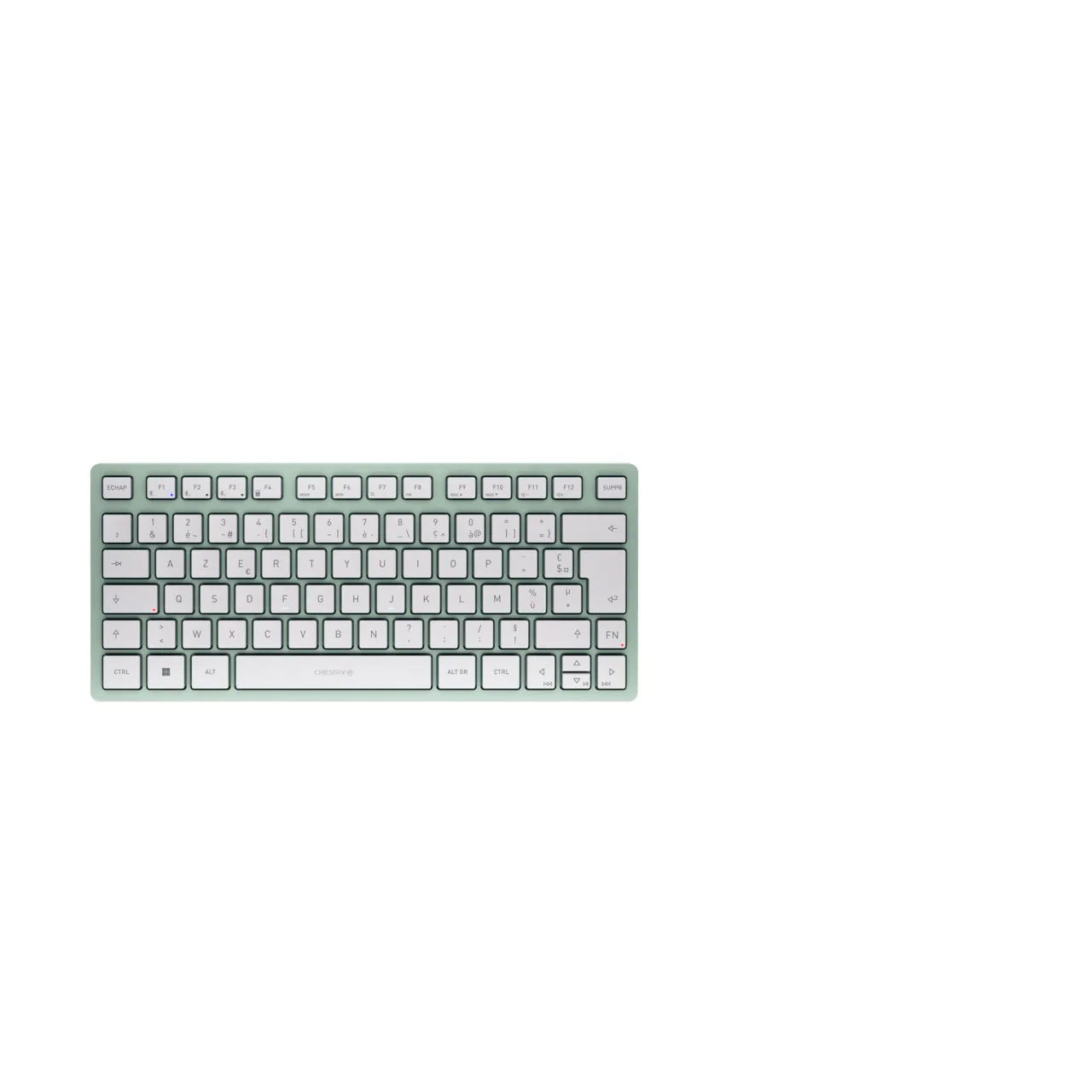 CHERRY KW 7100 Mini BT Wireless Keyboard (FR - Clavier - visuel 1