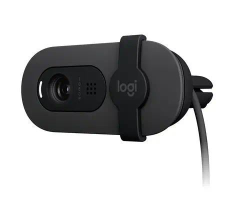 Logitech Brio 105 Logitech - visuel 1 - hello RSE - Volet de confidentialité intégré