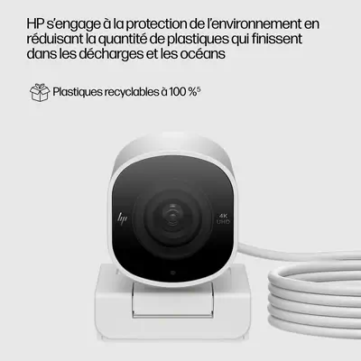 Caméra de streaming 4K HP 960 - Webcam - visuel 9