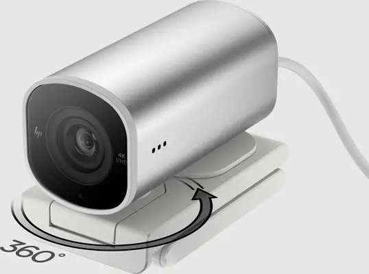 Caméra de streaming 4K HP 960 - Webcam - visuel 10