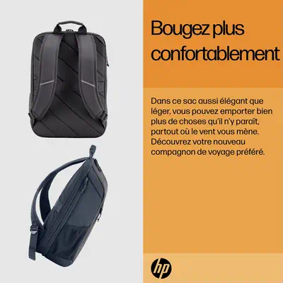 Sac à dos pour ordinateur portable HP Travel 18 litres 15,6 pouces, gris fer - Sacoche & Housse - visuel 5