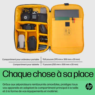 Sac à dos pour ordinateur portable 16,1 pouces HP Creator - Sacoche & Housse - visuel 6