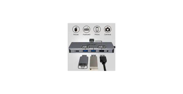 12-in-1 Type-C Dongle - Acer - Station d'accueil pour portable - visuel 10