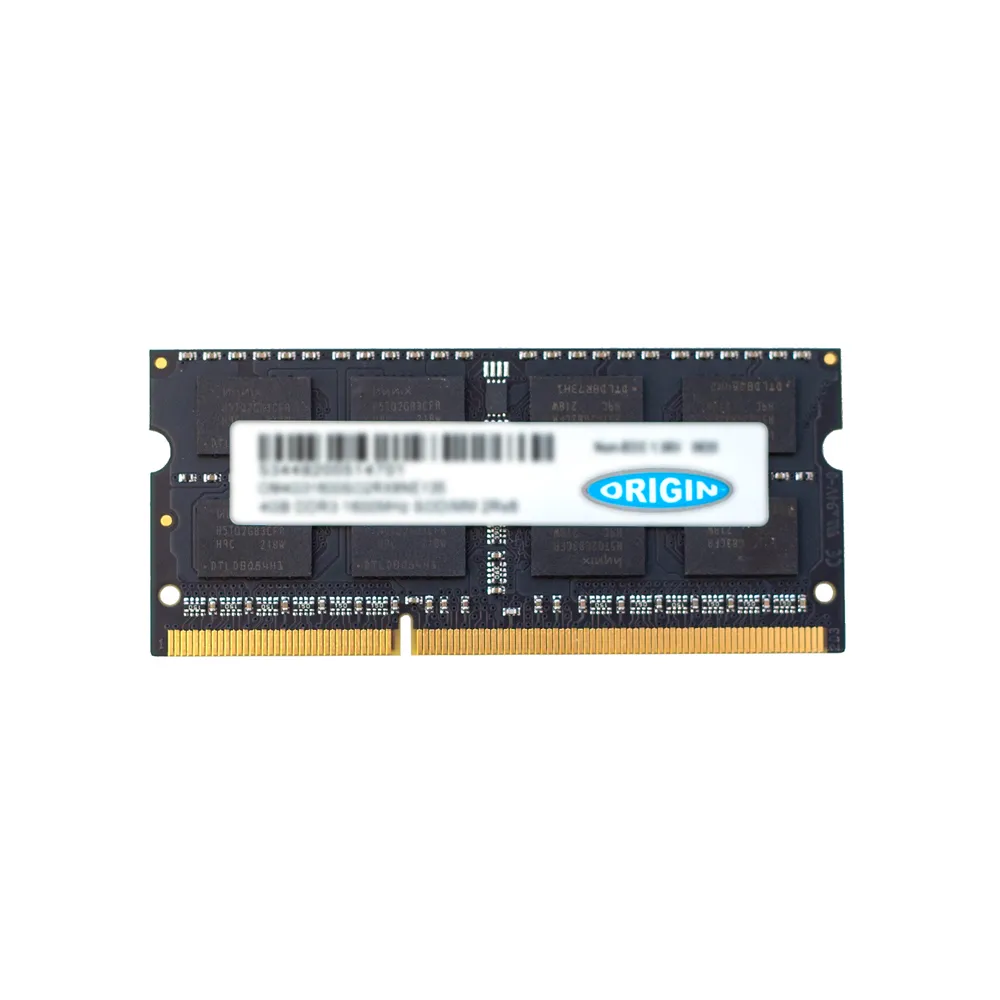 Revendeur officiel Mémoire Origin Storage 4GB DDR3 1600MHz SODIMM 2Rx8 Non-ECC
