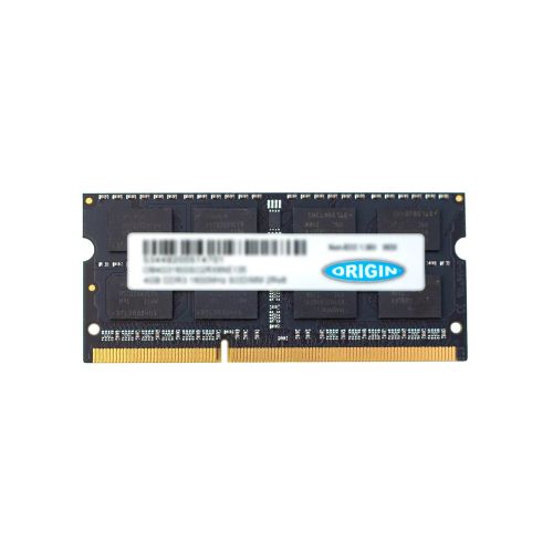Revendeur officiel Origin Storage 4GB DDR3 1600MHz SODIMM 2Rx8 Non-ECC