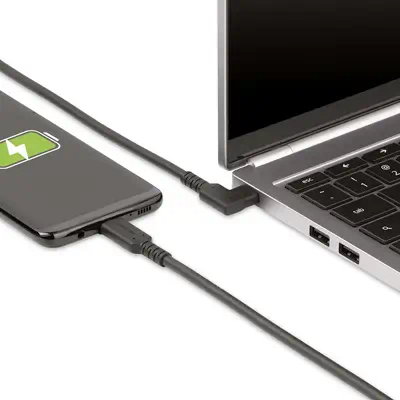 StarTech Câble USB-C Robuste à Angle Droit de 1m, USB 3.2 - visuel 6
