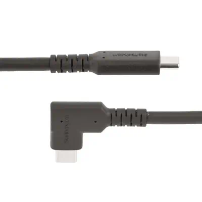 StarTech Câble USB-C Robuste à Angle Droit de 1m, USB 3.2 - visuel 3