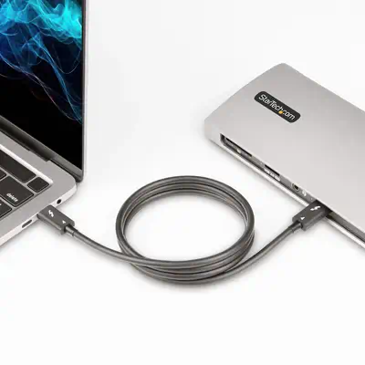 StarTech Câble Thunderbolt 4 de 1m - 40Gbps - 100W Power - Câble USB - visuel 8
