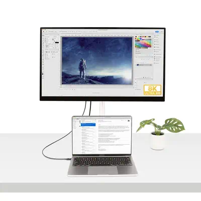 StarTech Câble Thunderbolt 4 de 1m - 40Gbps - 100W Power - Câble USB - visuel 5