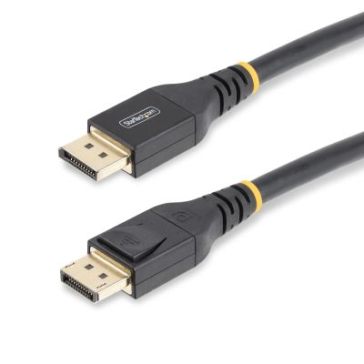 Revendeur officiel StarTech.com Câble DisplayPort 1.4 Actif de 7m Certifié VESA - Câble DisplayPort DP8K avec HBR3, HDR10, MST, DSC 1.2, HDCP 2.2, 8K 60Hz, 4K 120Hz - Câble/Cordon DP 1.4 Mâle/Mâle (M/M)