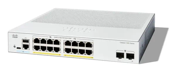 Cisco Catalyst 1200 Géré L2 Gigabit Ethernet (10/100/1000) Connexion Ethernet, supportant l'alimenta - Switchs et Hubs - visuel 3