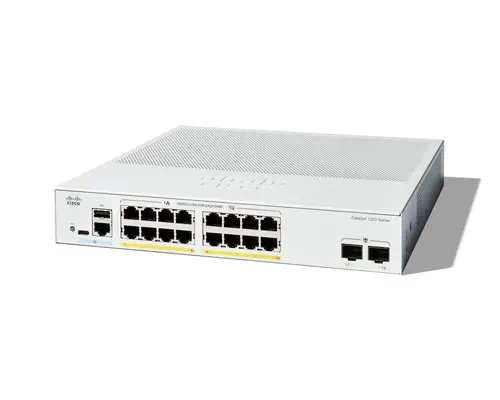 Cisco Catalyst 1200 Géré L2 Gigabit Ethernet (10/100/1000) Connexion Ethernet, supportant l'alimenta - Switchs et Hubs - visuel 1
