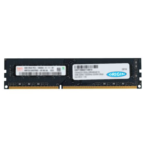 Achat Origin Storage 4GB DDR3 1600MHz UDIMM 1Rx8 Non-ECC 1 et autres produits de la marque Origin Storage