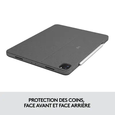 Combo Touch for iPad Pro 11-inch (1st, 2nd, and 3rd generation) - Logitech - Accessoires Tablette - visuel 8