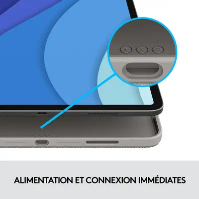 Combo Touch for iPad Pro 11-inch (1st, 2nd, and 3rd generation) - Logitech - Accessoires Tablette - visuel 9