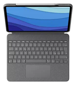 Avantages Logitech 920-010212 clavier pour tablette QWERTY Italien Smart Connector Gris