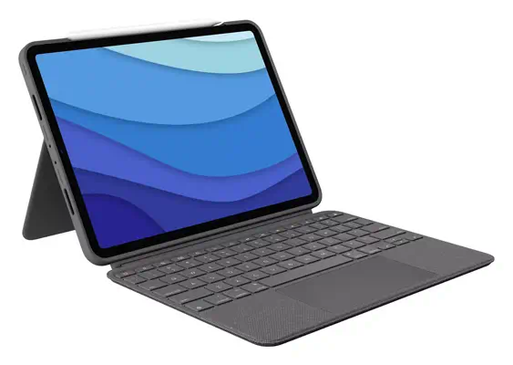 Combo Touch for iPad Pro 11-inch (1st, 2nd, and 3rd generation) - Logitech - Accessoires Tablette - visuel 1