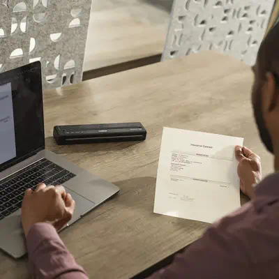 Brother PJ822 203 x 200 DPI Avec fil Thermique directe Imprimante mobile - Autre Imprimante - visuel 3